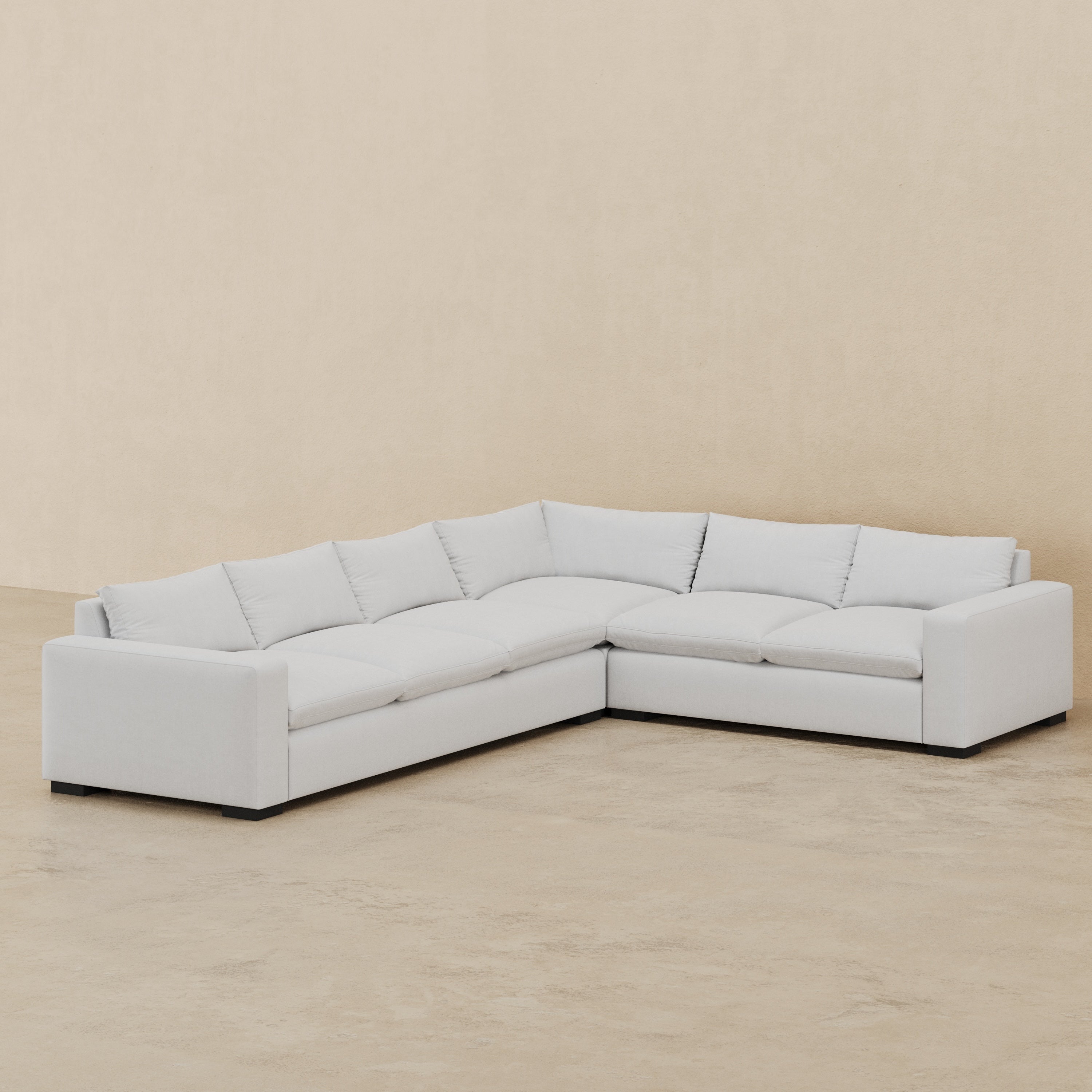 Isla 2 x 3 Sectional (Custom) LHF Arm Sofa Corner RHF Arm Loveseat #MWS Options 1