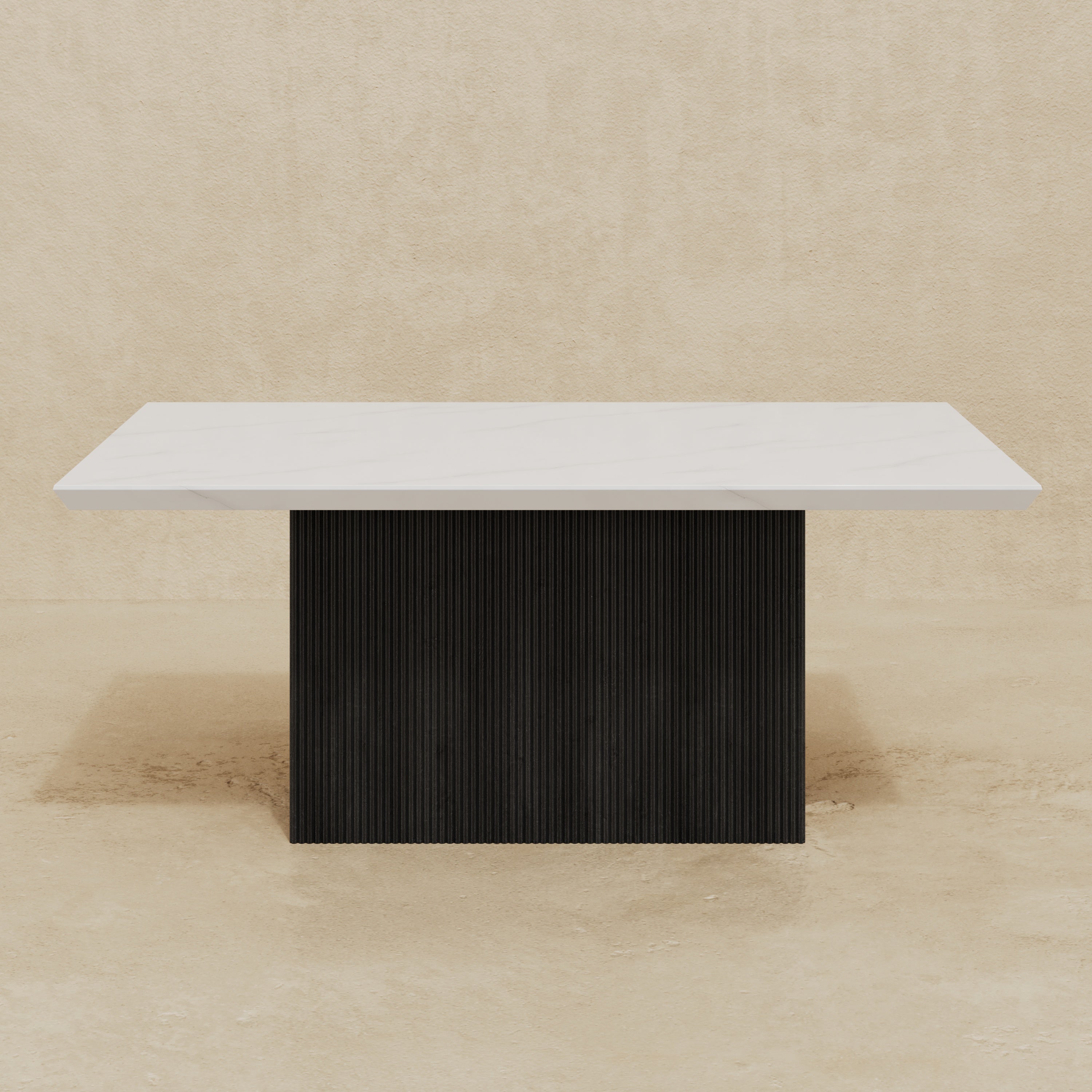Aysha Dining Table - Quartz Top (Custom)