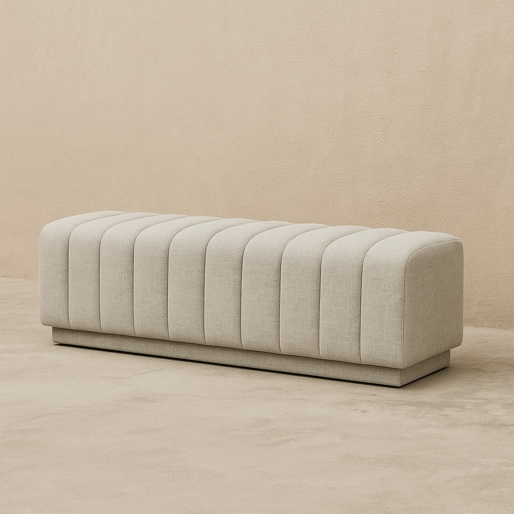 Cami Channeled Bench (Custom) 84”L #MWS Options 1