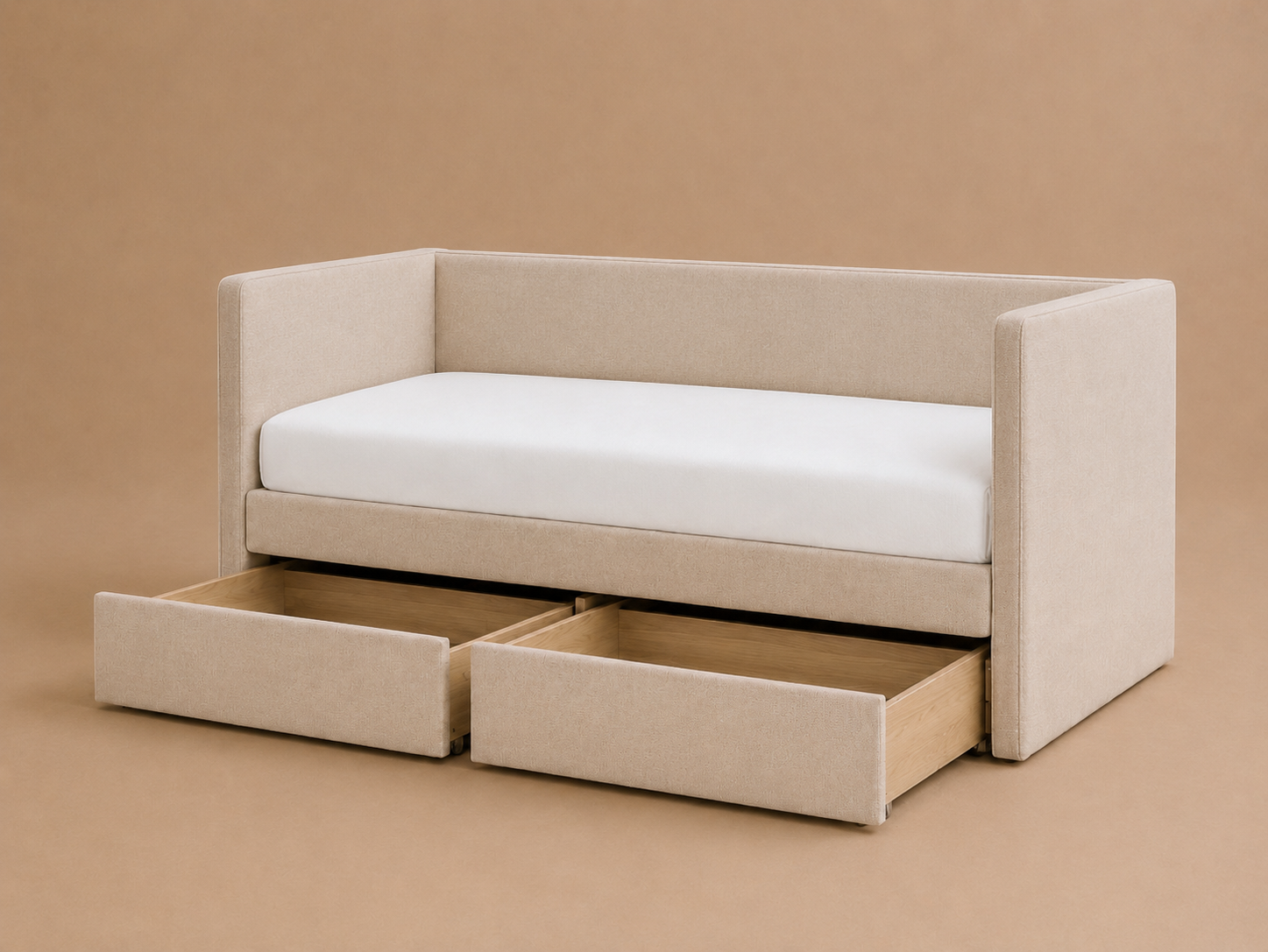 Santana Daybed with Trundle Trundle Drawers