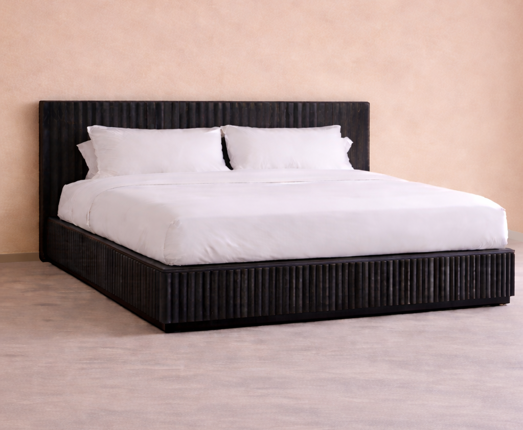 Lotus Platform Bed - Wooden (Custom)