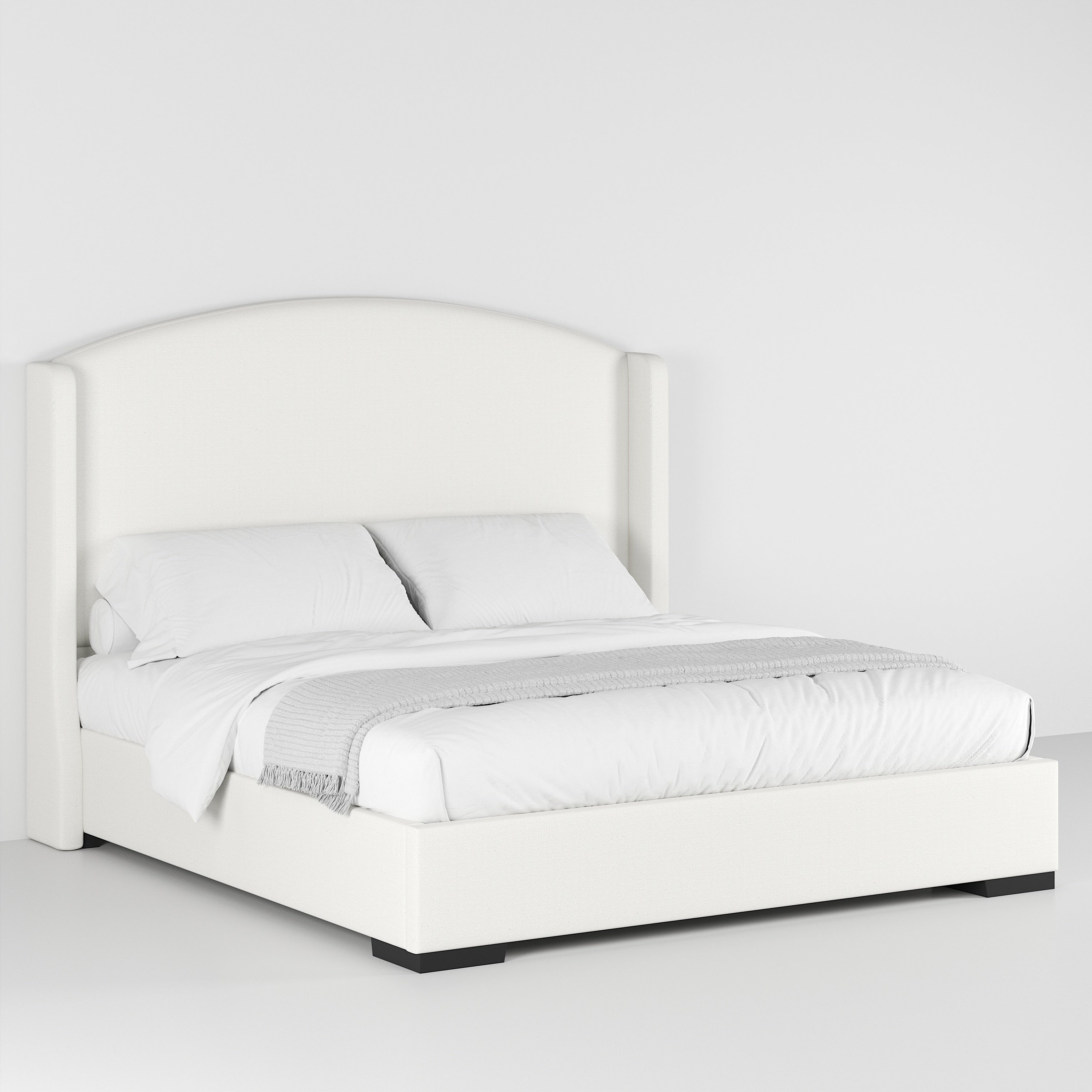 Sophia Platform Bed (Custom) 🇨🇦 King 52"H #MWS Options 3