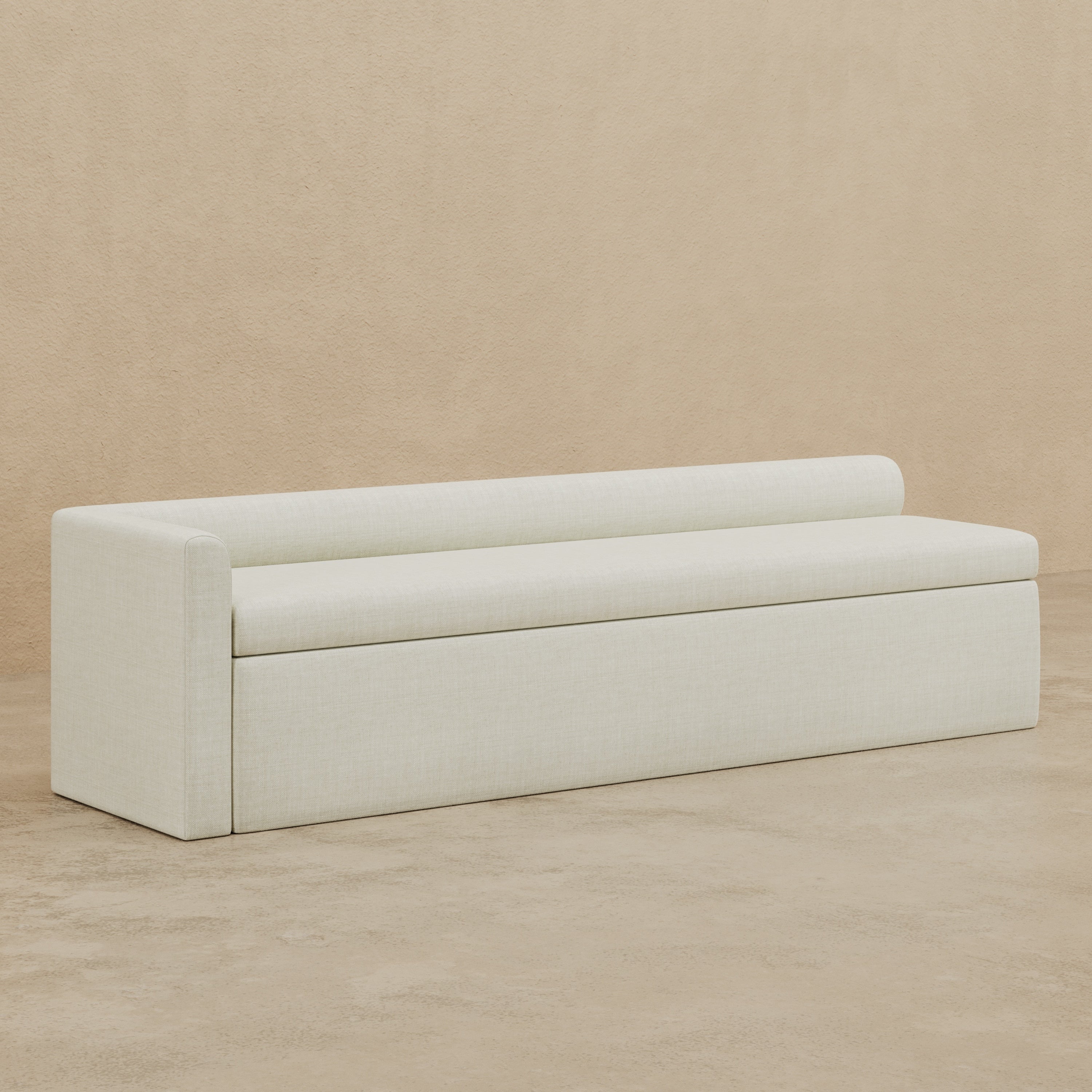 Fergus Storage Corner Bench (Custom) 48”L 32”H LHF Corner #MWS Options 1