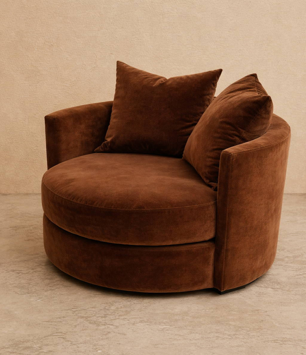 Daphne Swivel Chair (Custom) Default Title #MWS Options 1