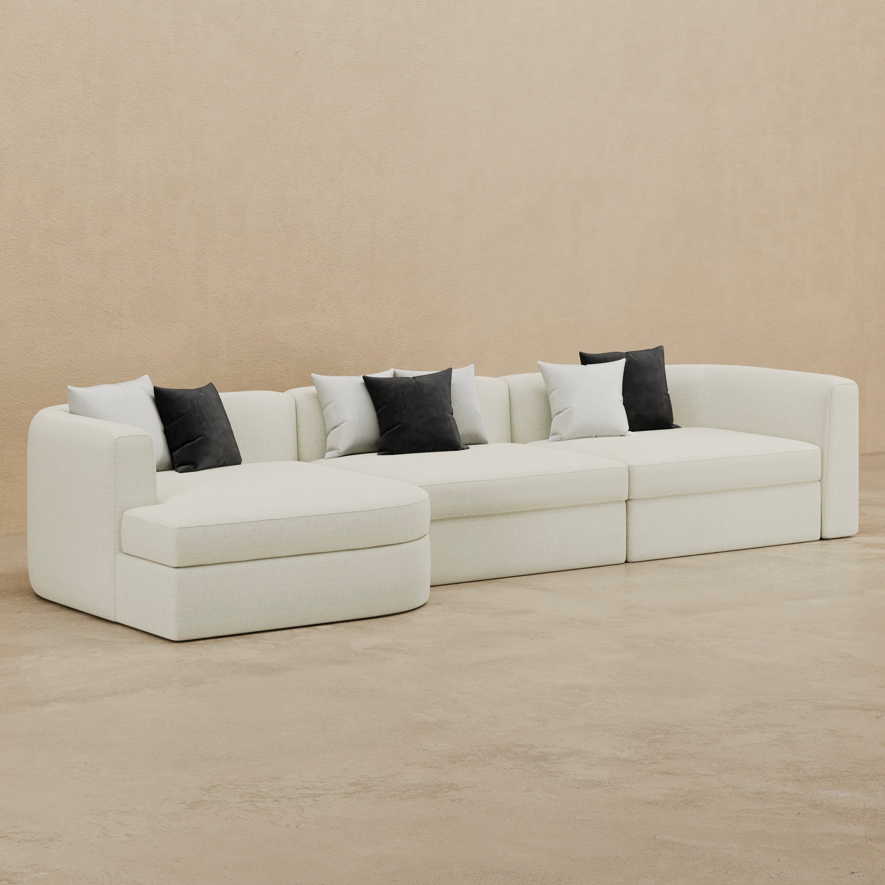 Daytona XL Sectional (Custom) 🇨🇦 Left-Hand Facing Chaise #MWS Options 1