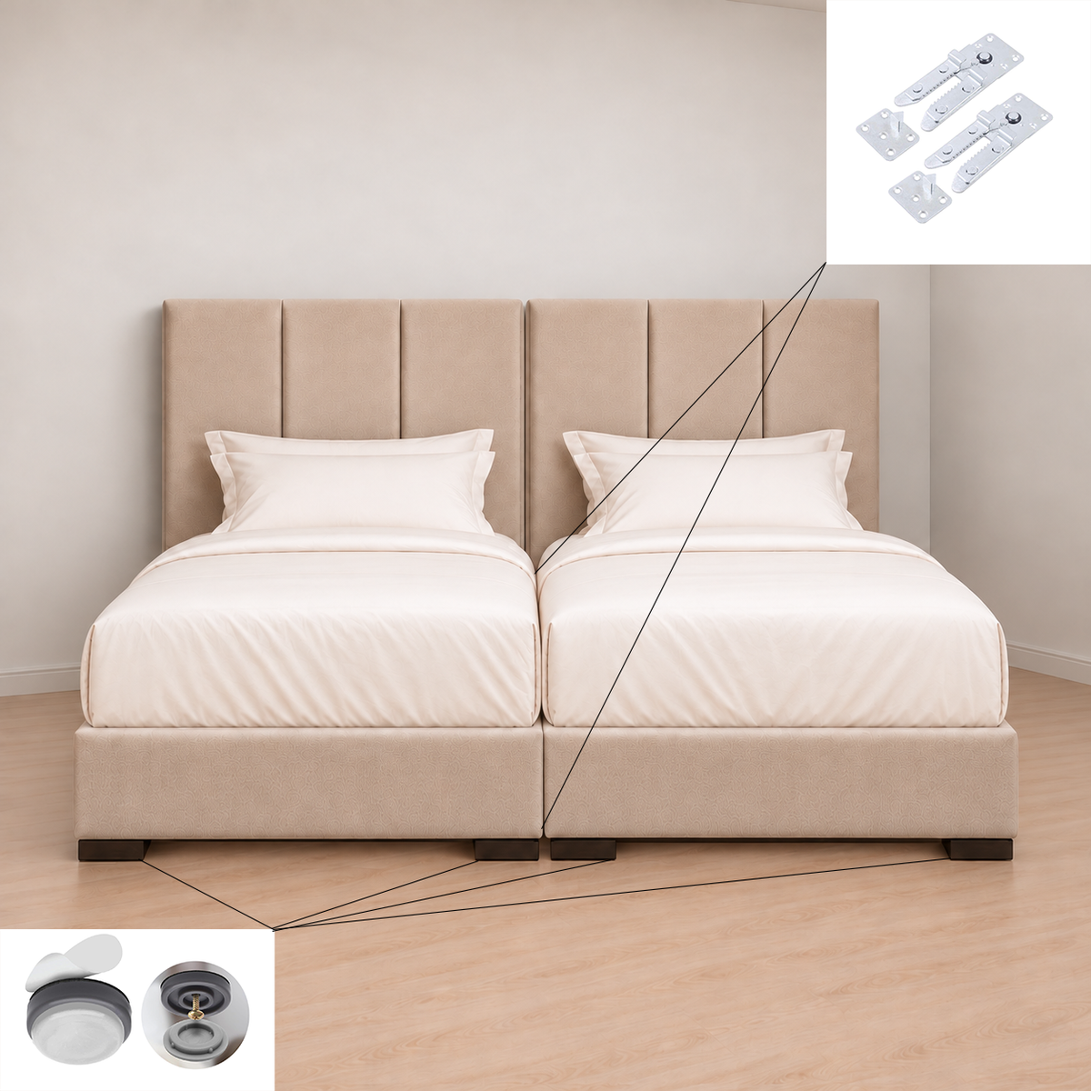 Celine Platform Niddah Bed (Custom)