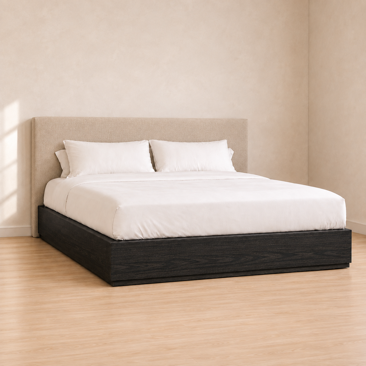 Lotus Platform Bed - Upholstered (Custom)