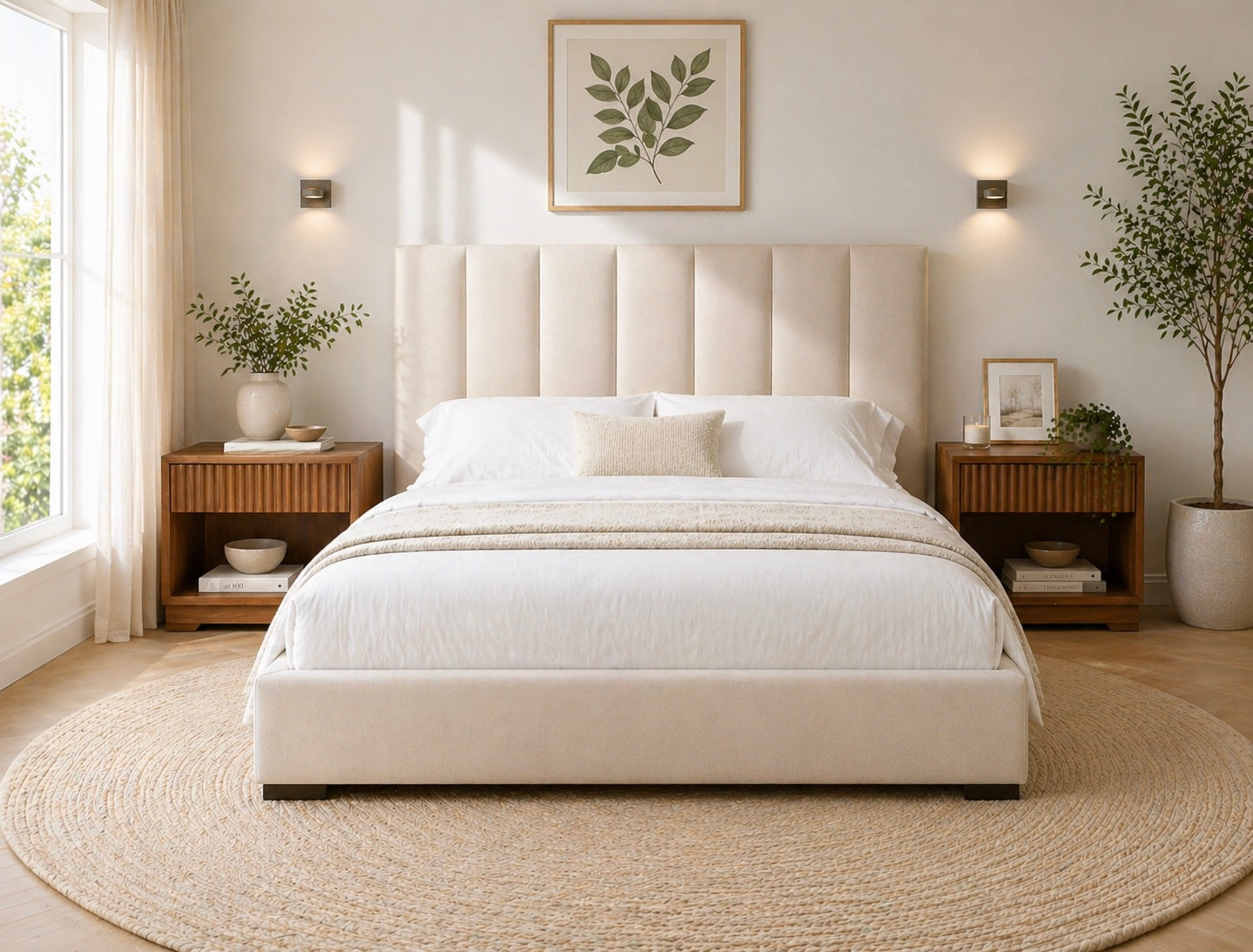 Celine Platform Bed (Custom) 🇨🇦 King #MWS Options 27