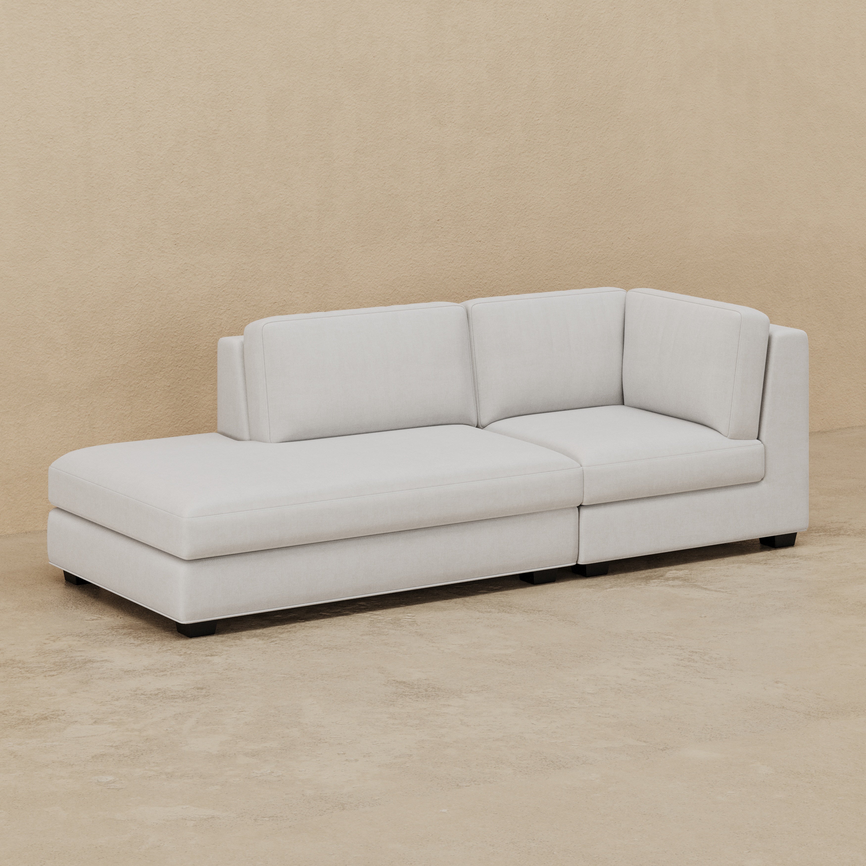 Sardinia Corner Chaise (Custom) Left-Hand Corner Chaise 40" Comfy Depth #MWS Options 1