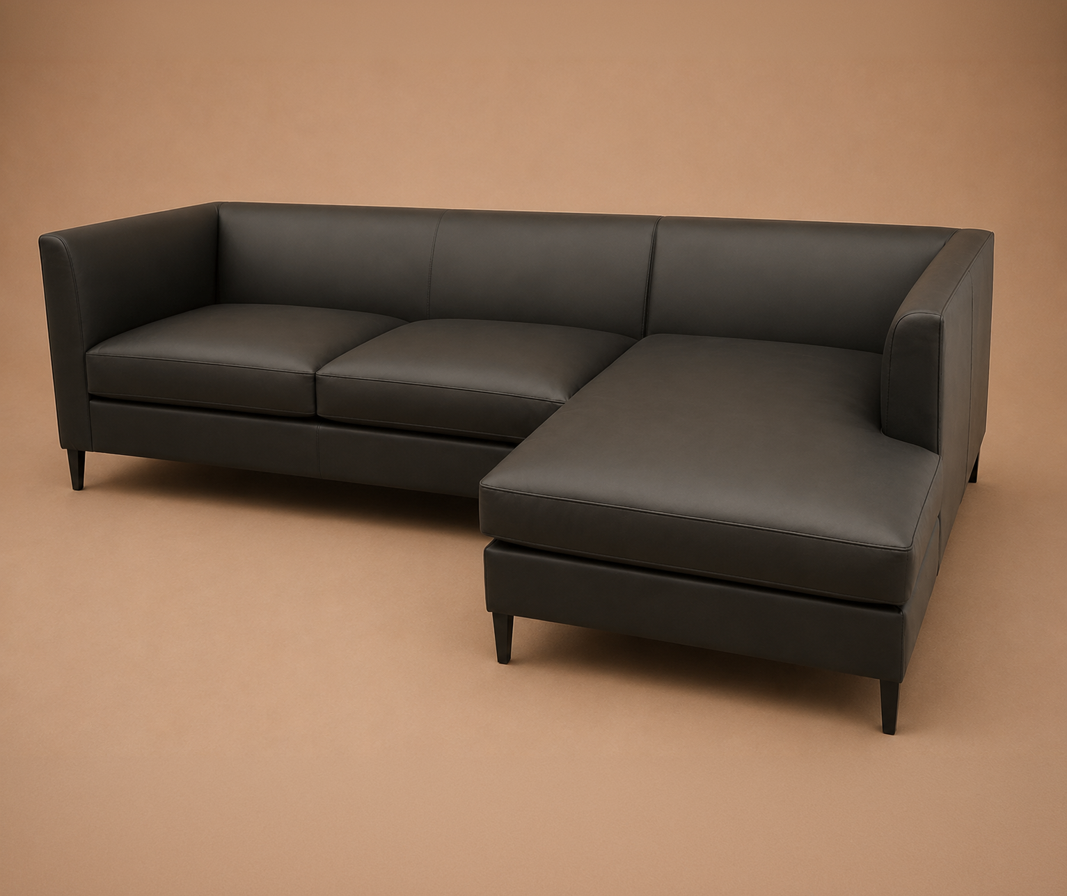 Jackson Arm Chaise Sectional (Custom) LHF Loveseat & RHF Arm Chaise