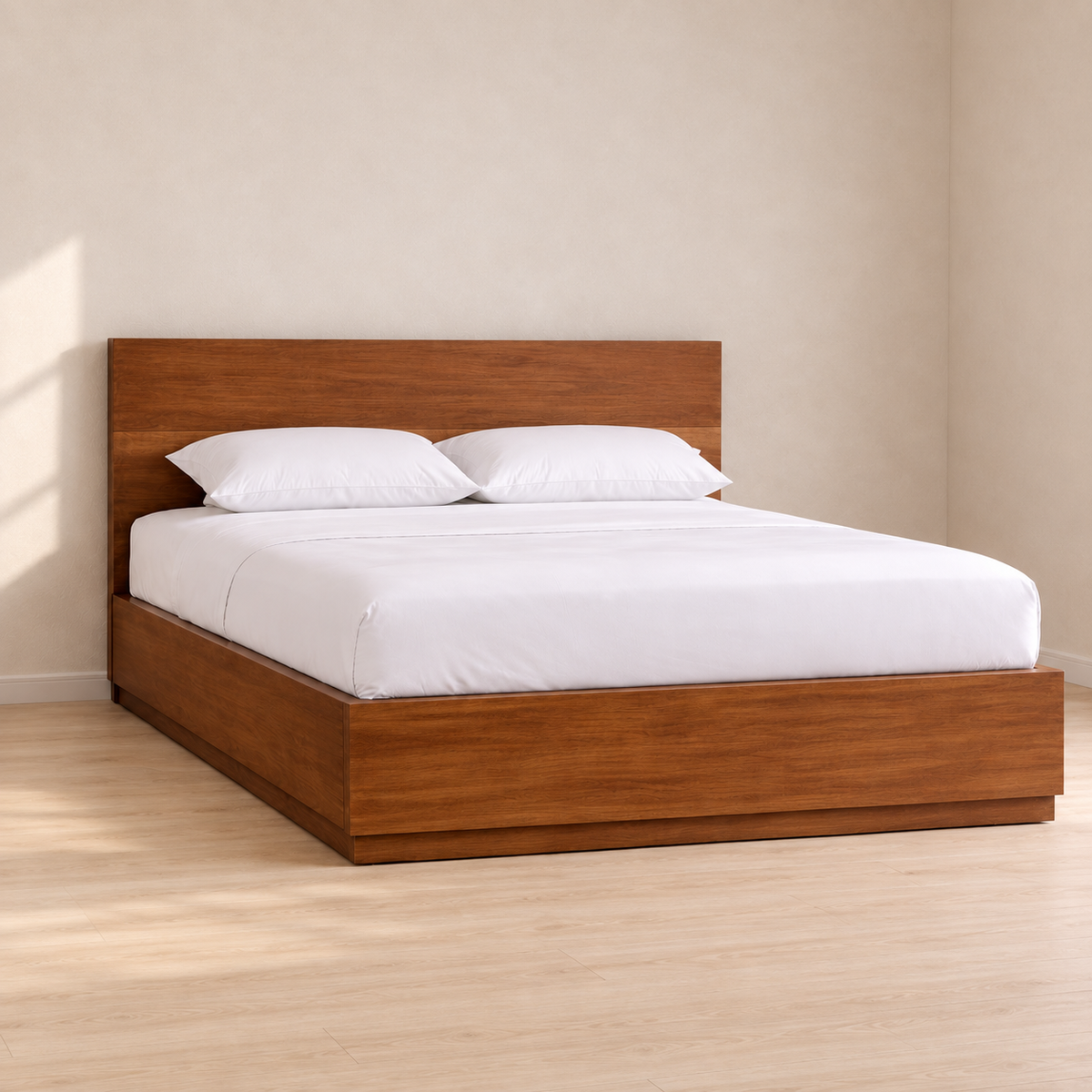 Lotus Platform Bed - Wooden (Custom)