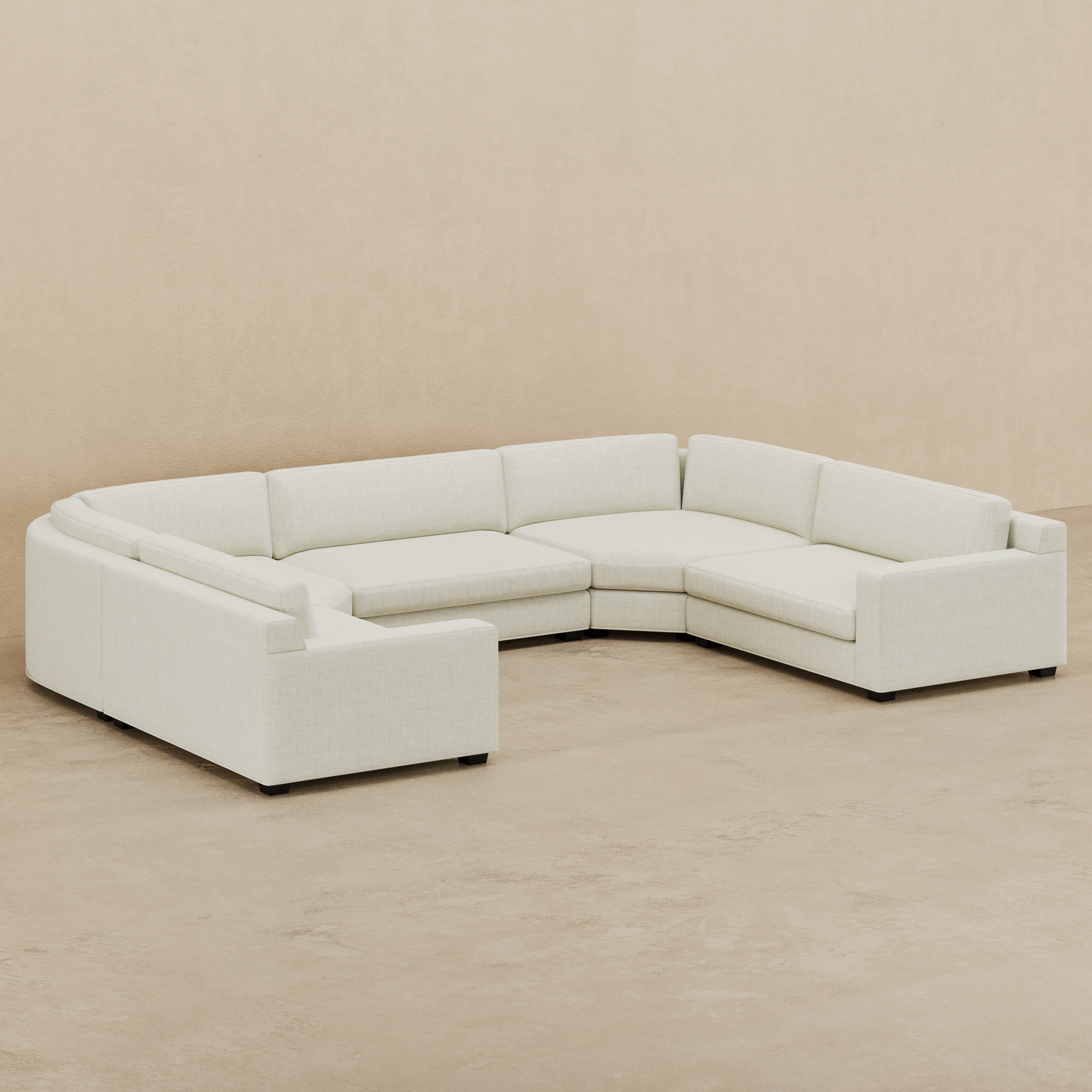 Paloma U-Sectional (Custom) 42" Lounge Depth #MWS Options 1