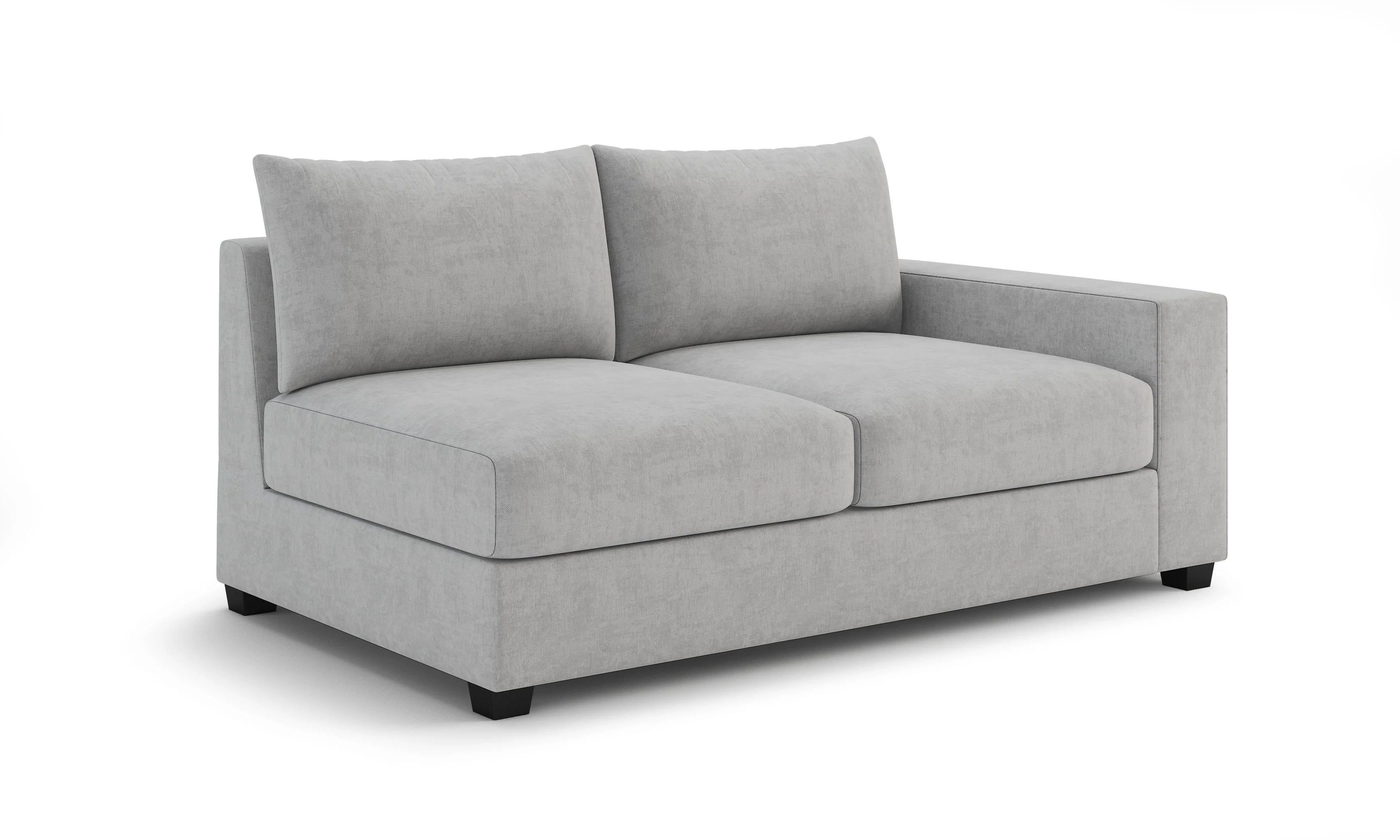 Stanton One-Arm Loveseat (Custom) 🇨🇦 40" Comfy Depth RHF Arm #MWS Options 5