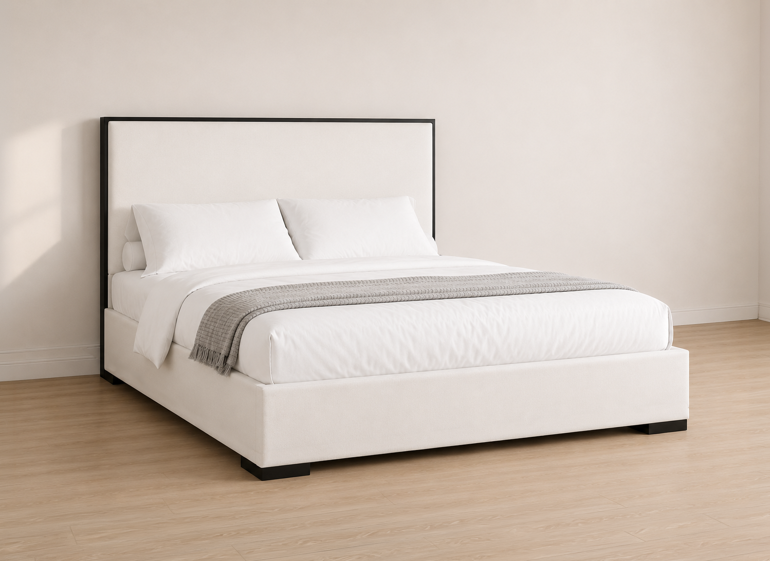 Sarasota Platform Bed (Custom) 🇨🇦 King 42"H #MWS Options 7