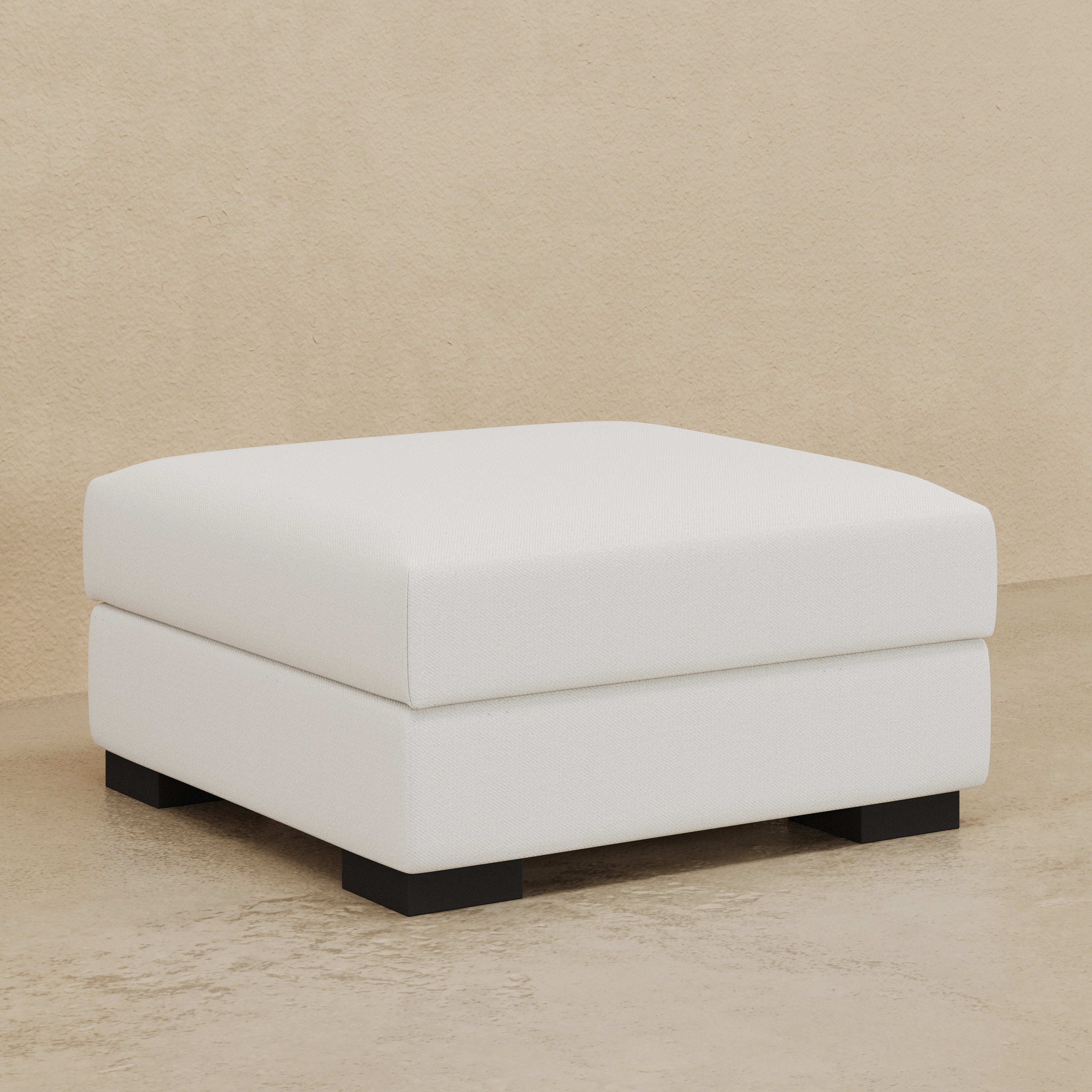 Stanton II Square Storage Ottoman (Custom) 36 x 36" #MWS Options 3