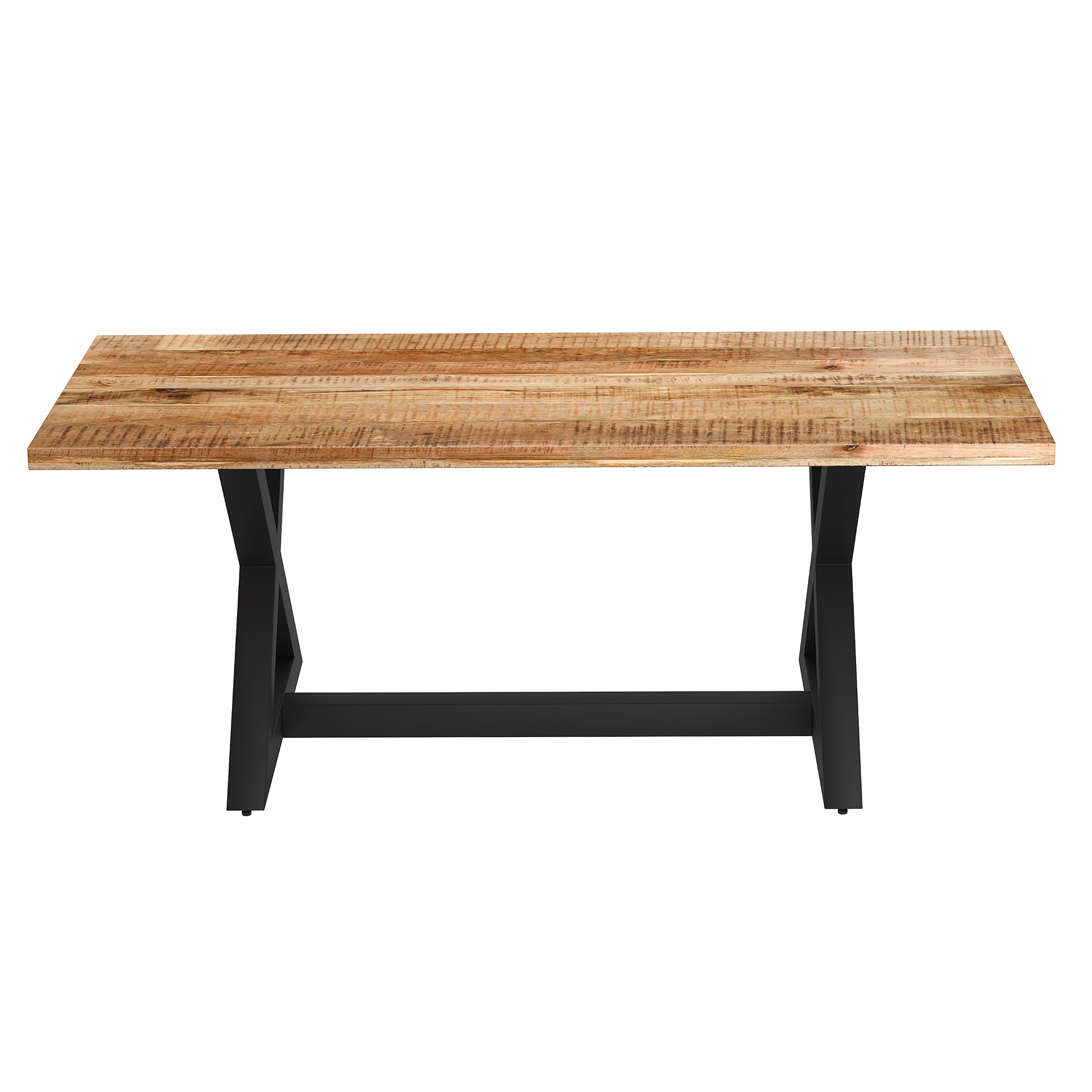 Zax-Dining Table-Natural/Black