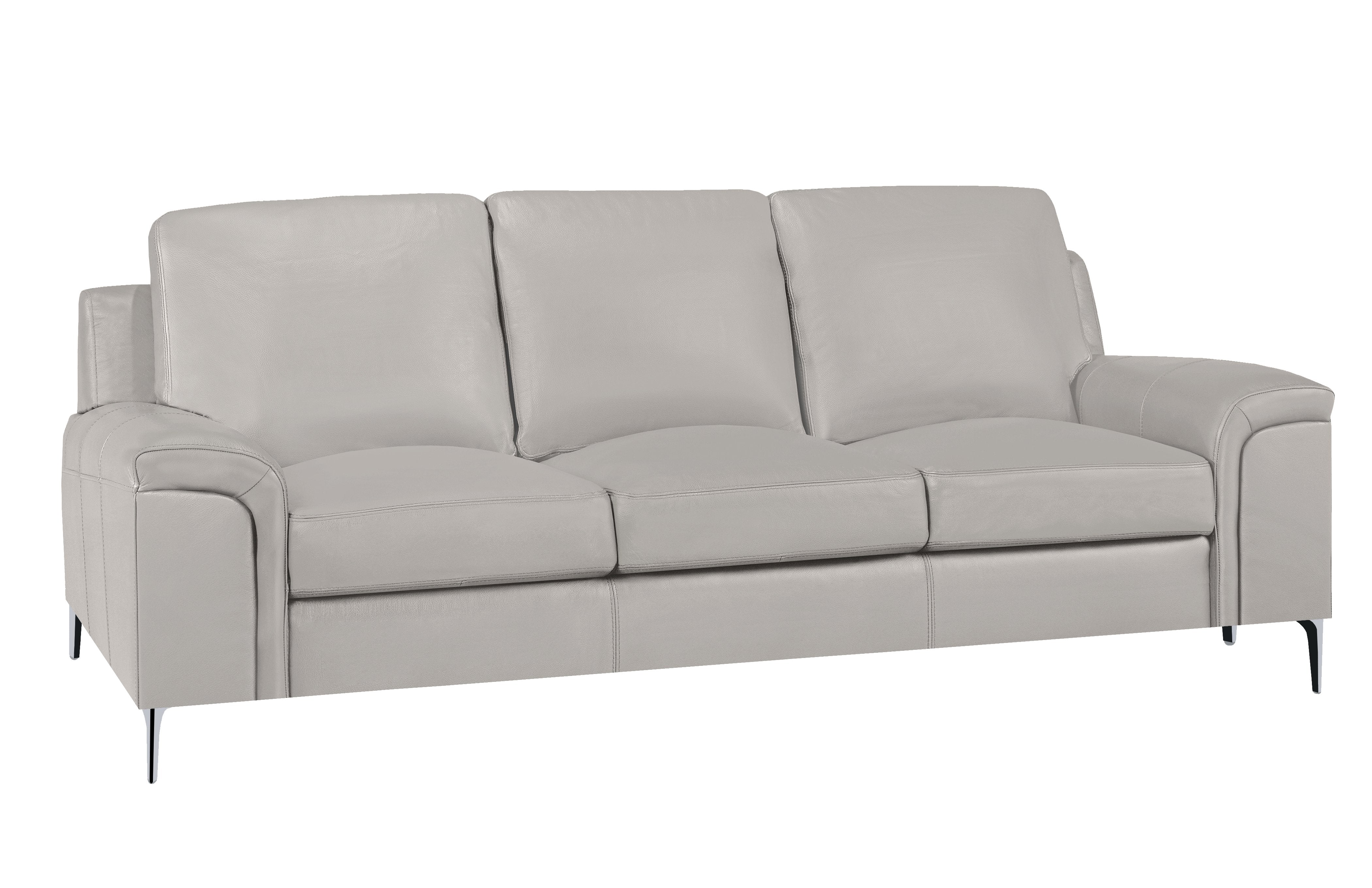 Alma Sofa - Top Grain Leather Cloud Grey