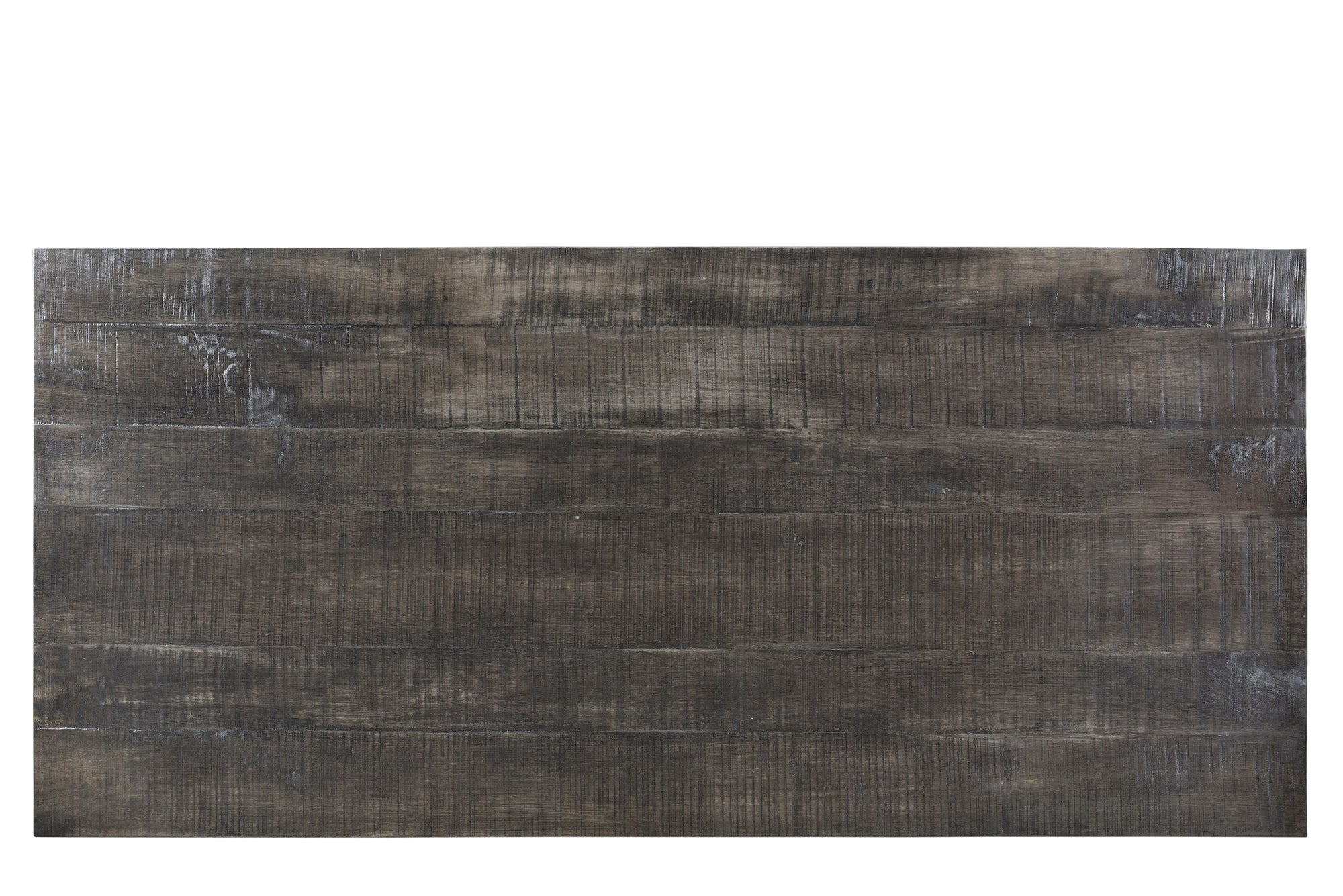 Zax 78" Dining Table - Distressed Grey