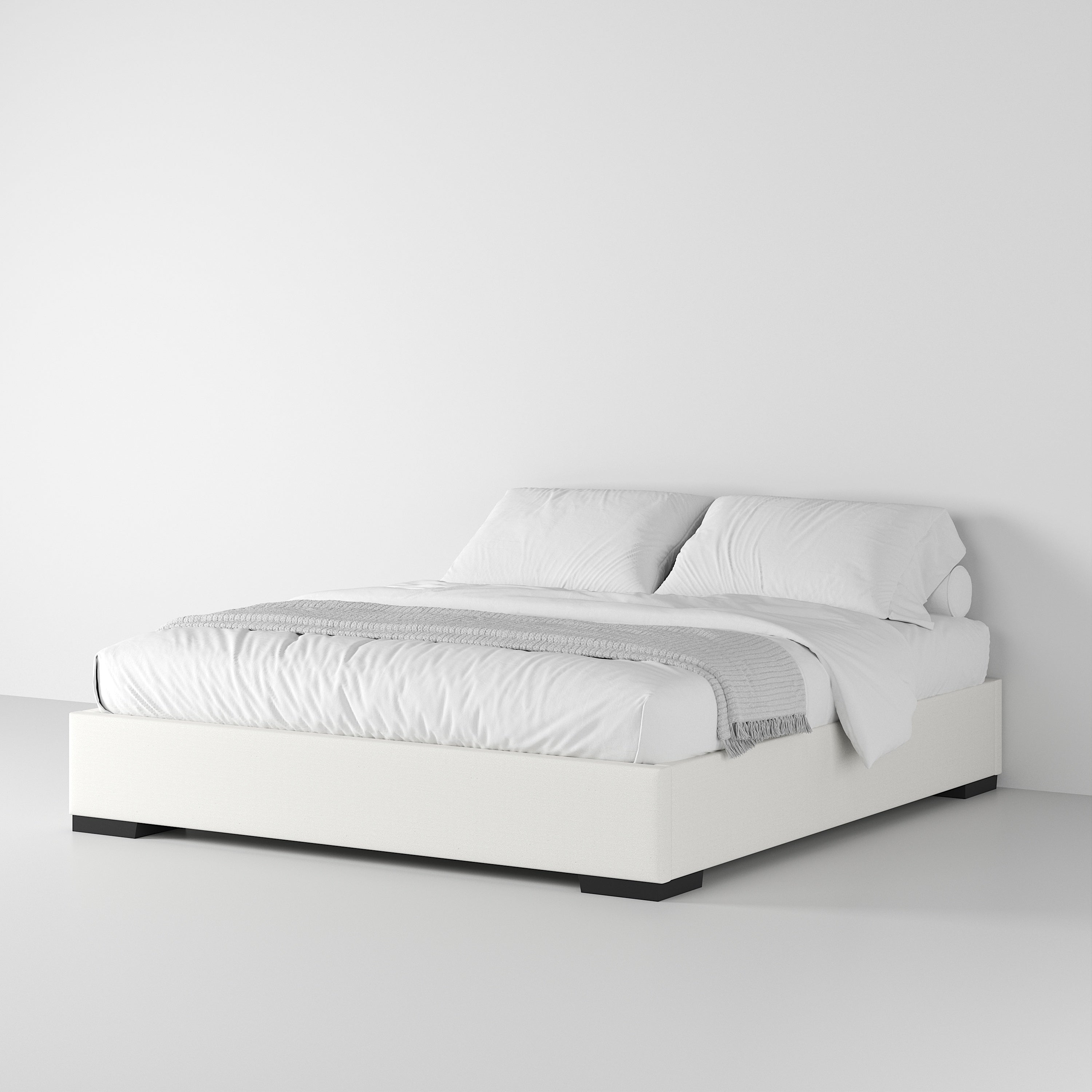 Apsley Platform Bed (Custom) 🇨🇦 Queen #MWS Options 3