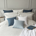 Colette Stripe Linen Jacquard | 3PC Duvet Cover & Shams Set