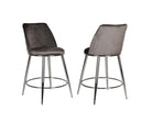 Nova Counter Stool (Set of 2) Grey