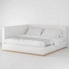 Fresno Corner Platform Bed (Custom)