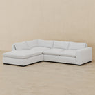 Isla Corner Chaise Sectional (Custom) 46" Luxe Depth LHF Corner Chaise #MWS Options 1