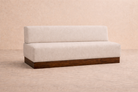 Petronas Bench (Custom) 34 x 72” Walnut #MWS Options 1