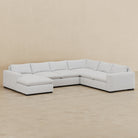 Isla XL Sectional (Custom) 46" Luxe Depth LHF Arm Chaise #MWS Options 1