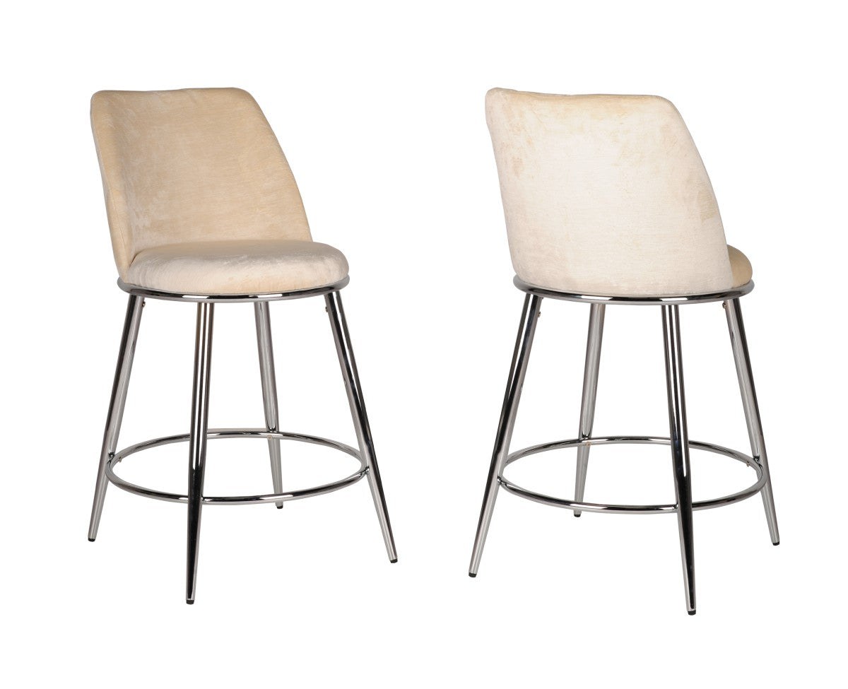 Nova Counter Stool (Set of 2) Beige