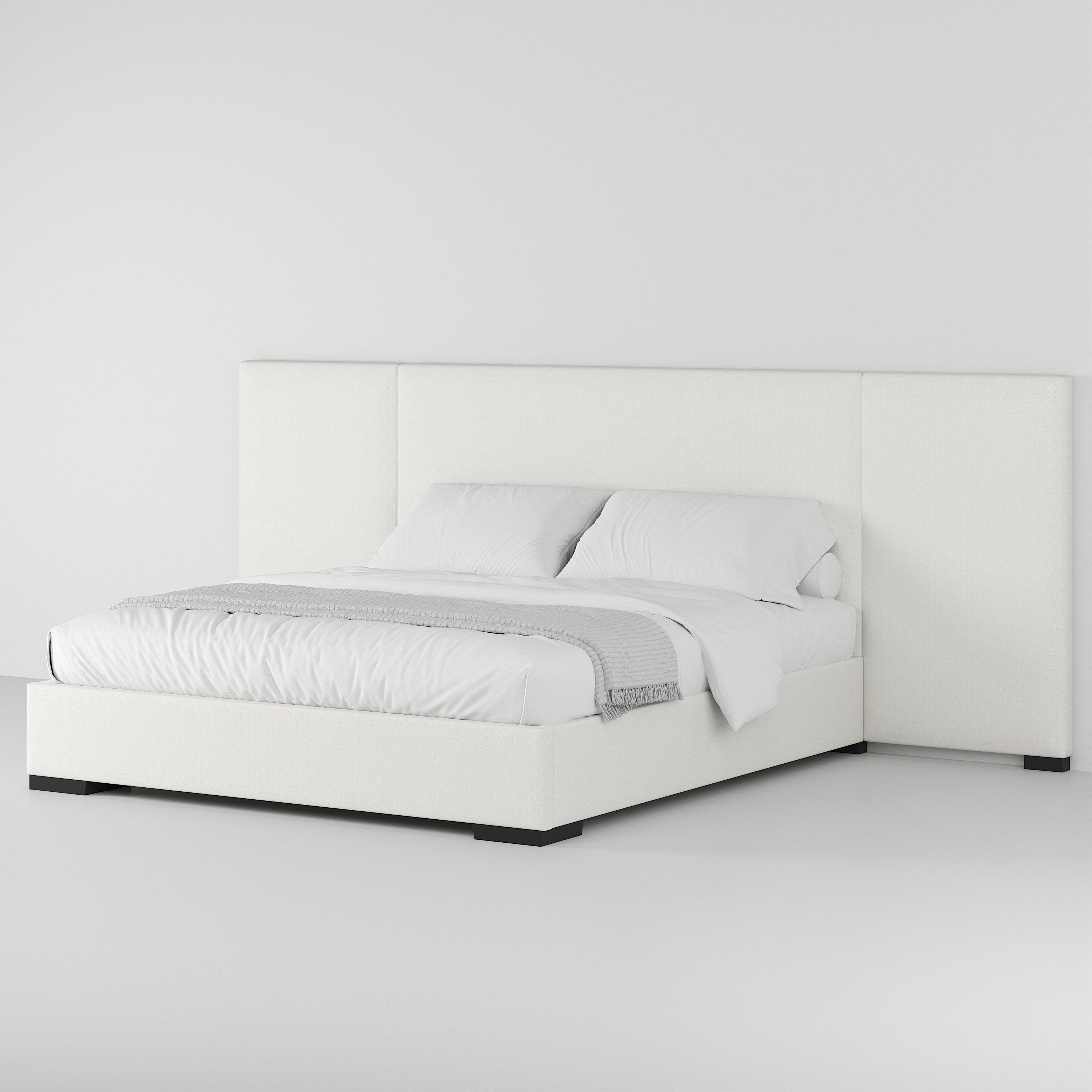 Santana XL Platform Bed (Custom) King 24"W #MWS Options 1