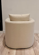 Eden Slipcover Swivel Chair (Custom)
