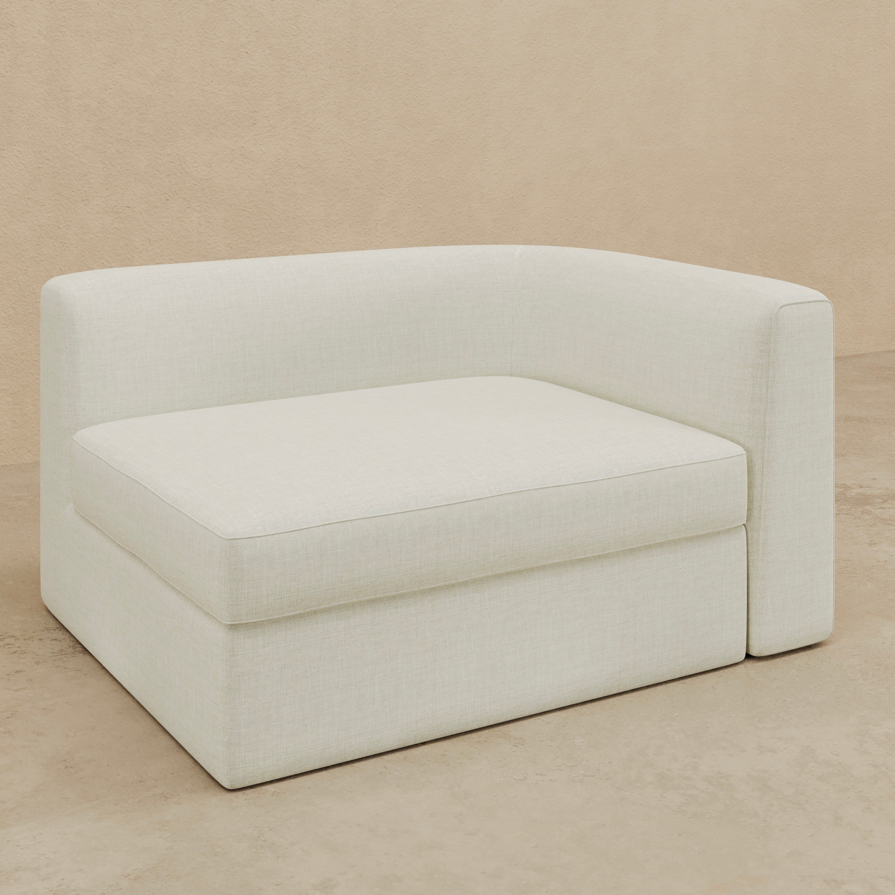 Daytona One Arm Loveseat (Custom) Right-Hand Facing Loveseat