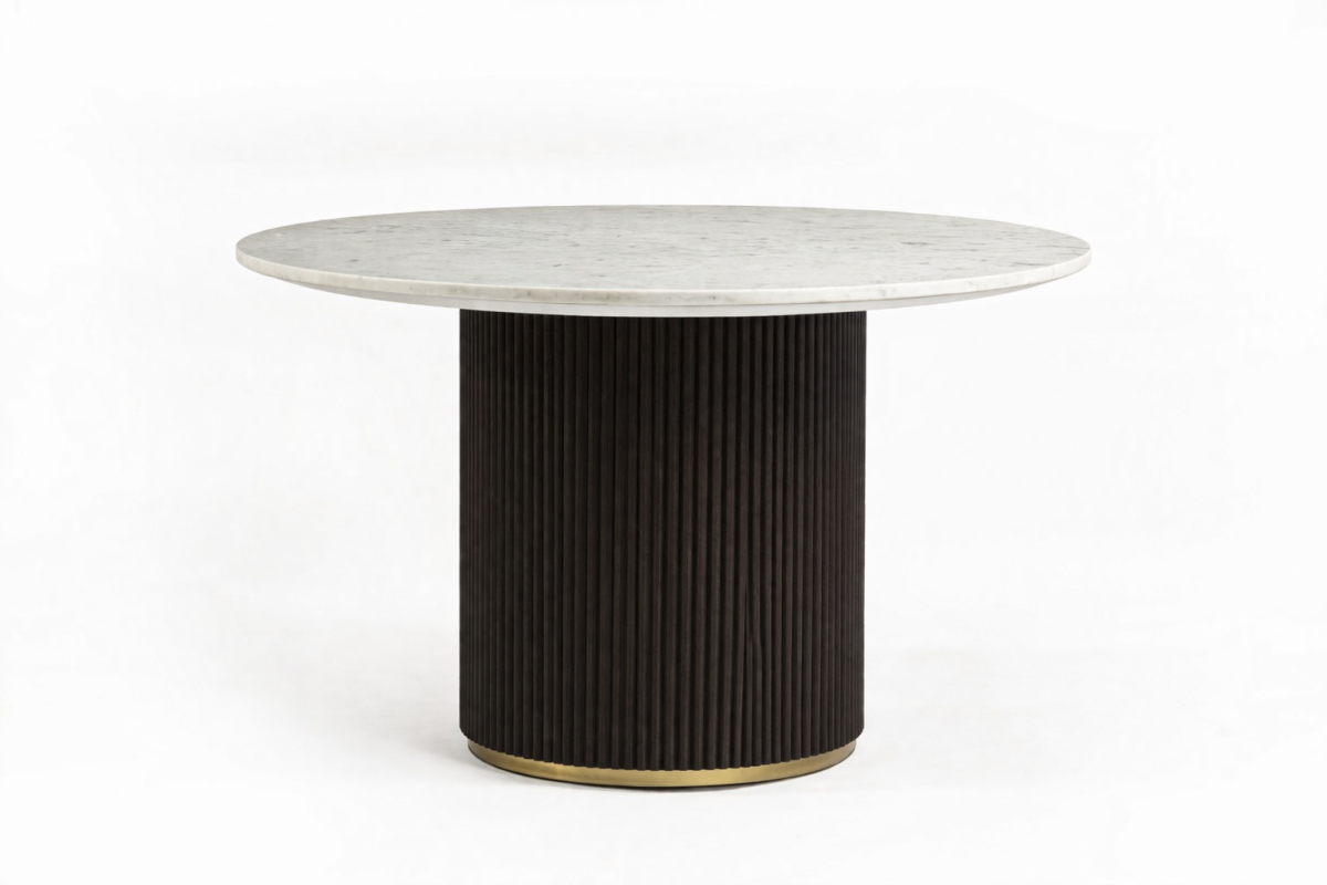 Stratford Dining Table - Round/Dark Espresso