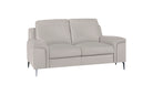Alma Loveseat - Top Grain Leather Cloud Grey