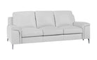Alma Sofa - Top Grain Leather Silver Grey