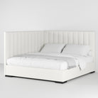 Celine Corner Platform Bed (Custom) 42"H #MWS Options 1 King