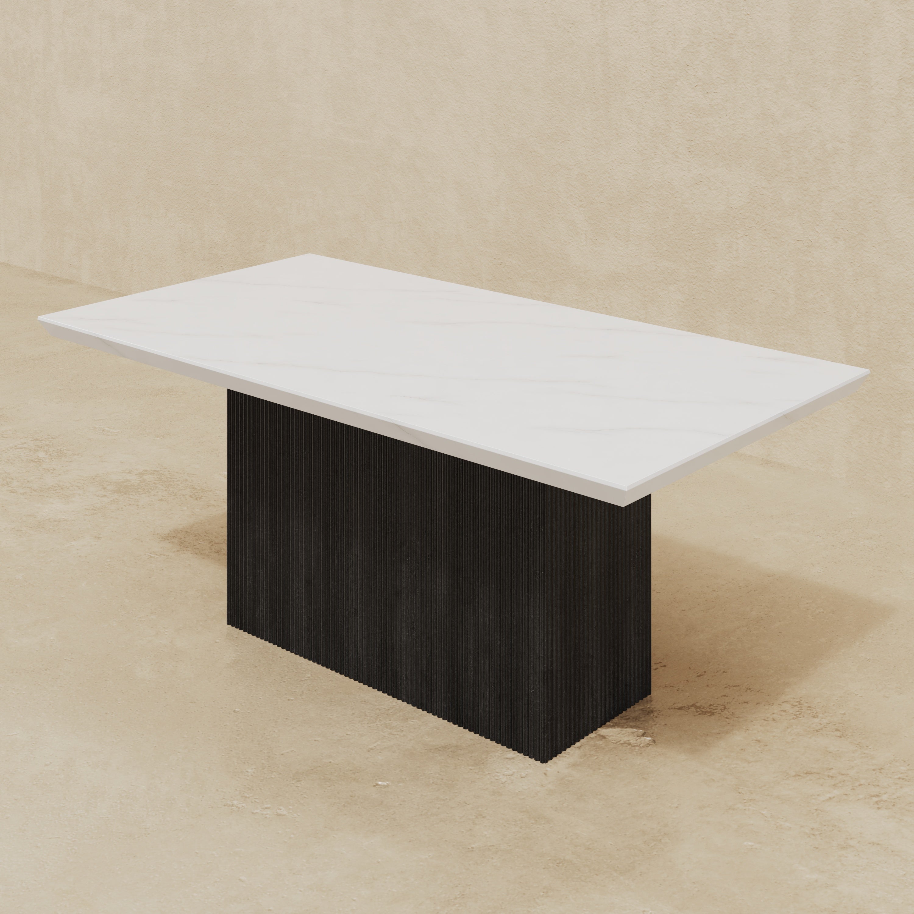Aysha Dining Table - Quartz Top (Custom)