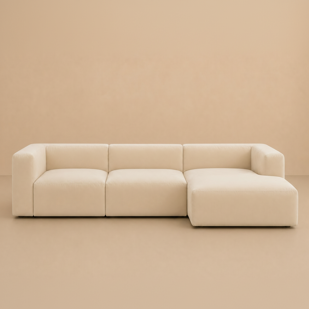 Bobby Modular Chaise Sectional (Custom) RHF Chaise