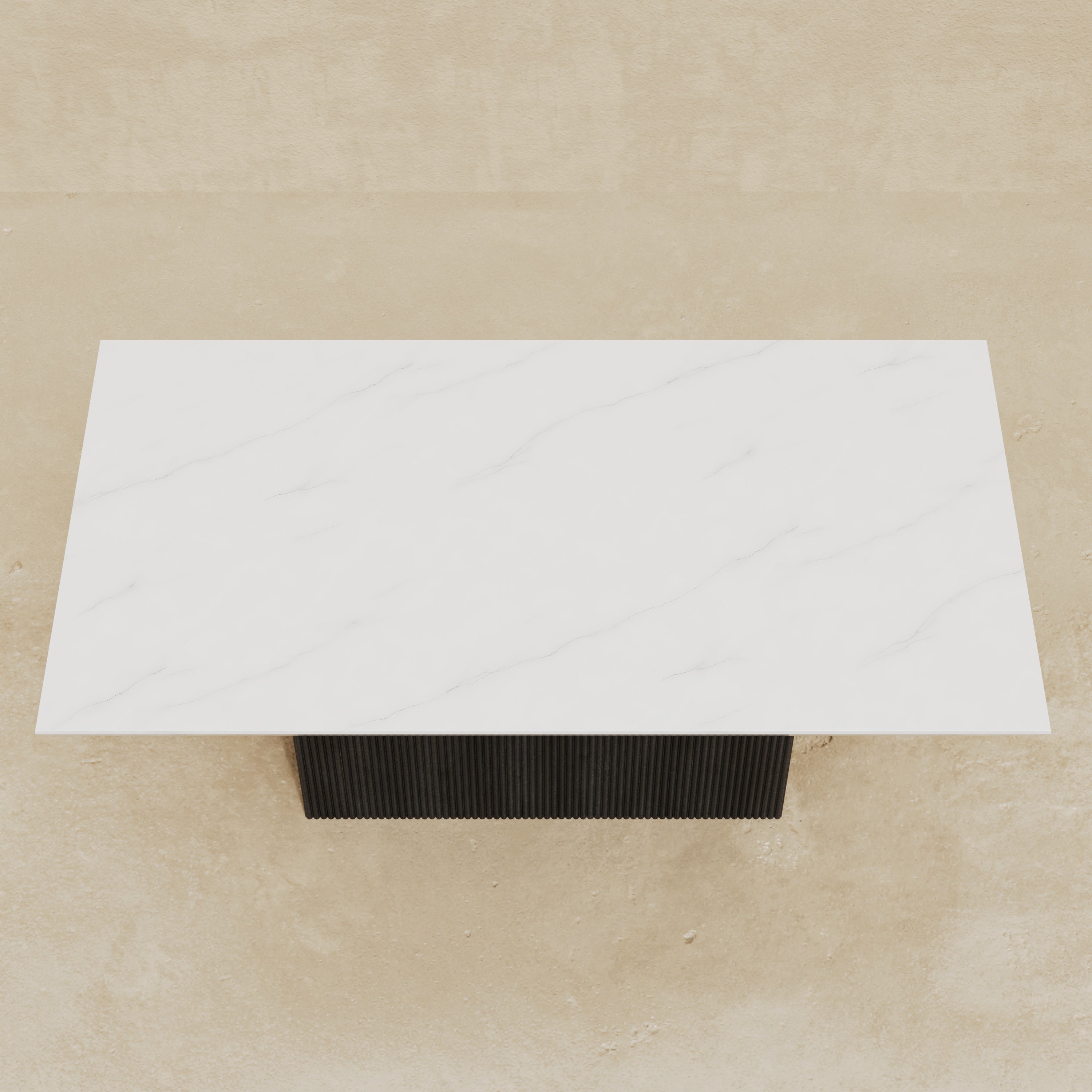 Aysha Dining Table - Quartz Top (Custom)