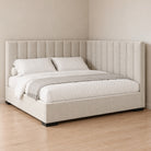 Celine Corner Platform Bed (Custom) RHF Corner Bed