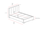 Celine Platform Bed (Custom)