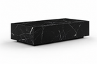 Monolith Coffee Table - Black Marble