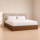Lotus Platform Bed - Upholstered (Custom)