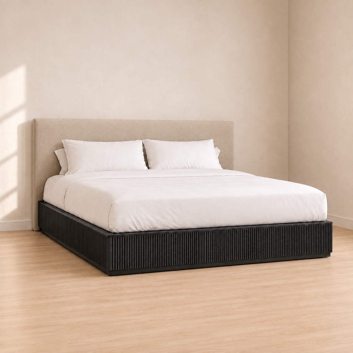 Lotus Platform Bed - Upholstered (Custom)
