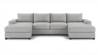 Stanton Double Arm Chaise Sectional (Custom)