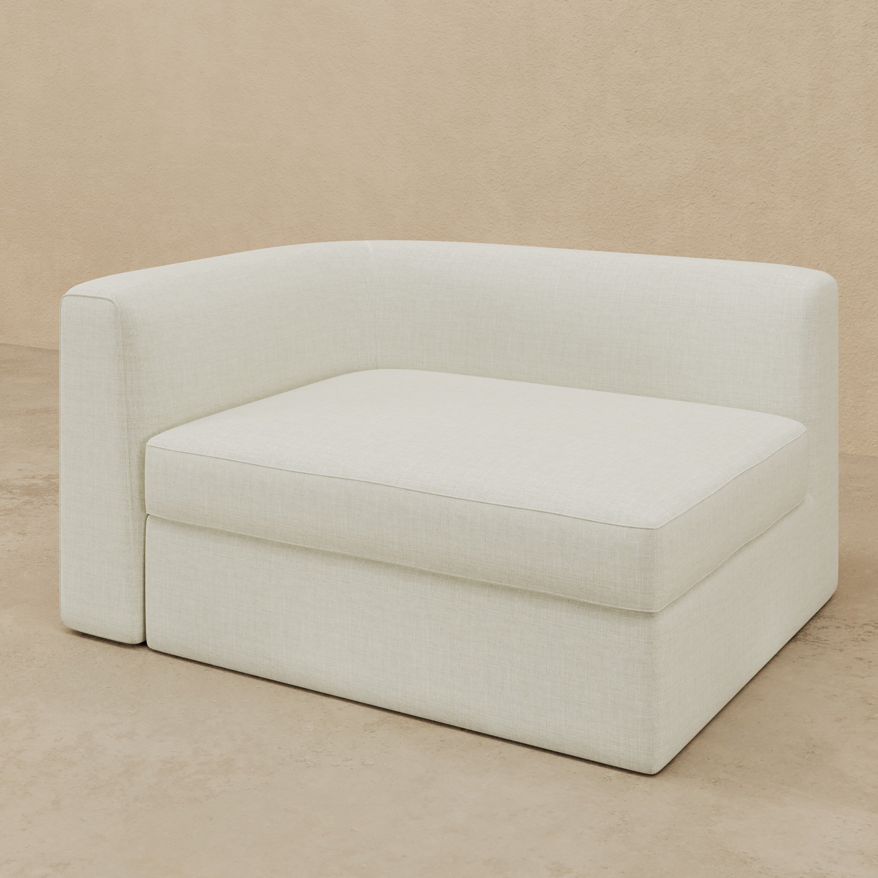 Daytona One Arm Loveseat (Custom) Left-Hand Facing Loveseat