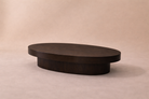 Oval Coffee Table (Custom) Dark Oak