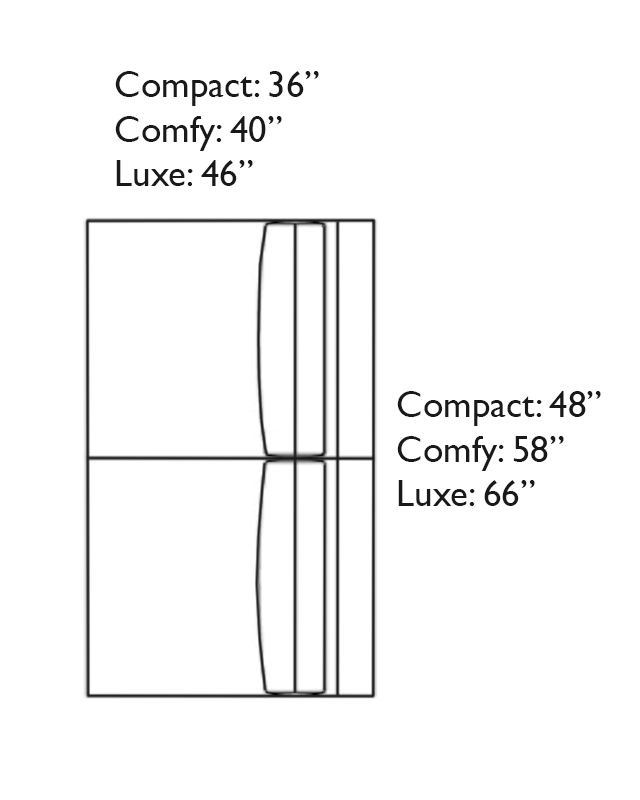 Stanton II Armless Loveseat (Custom)