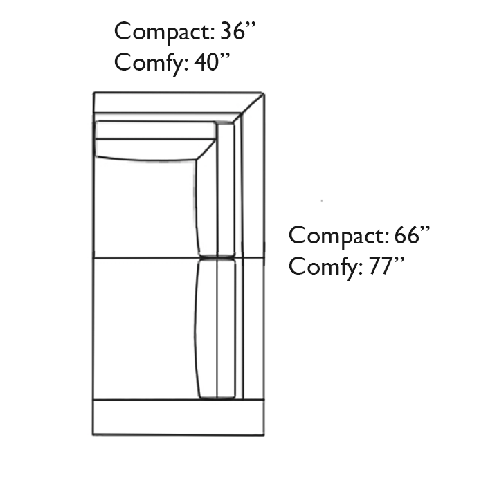 Stanton II Corner Loveseat (Custom)